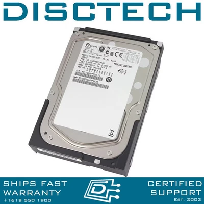 Fujitsu MAX 36GB 15K 3Gbps SAS Hard Drive MAX3036RC CA06697-B100 - Image 1 of 3