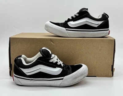 Vans Old Skool V Jóvenes Niños Zapatos Negro Blanco Talla 13C Zapatillas bajas Foto 1 de 4