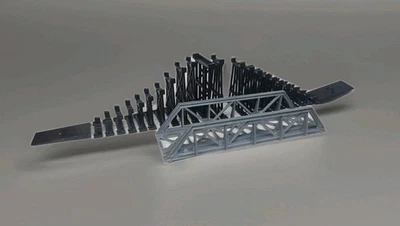 Tren Tyco escala Ho 25 piezas trussell y puente de 8-1/4" - faltan 3 piezas VER FOTO Foto 1 de 4