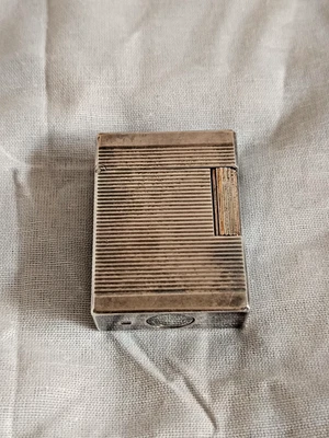 RARO Accendino ST Dupont Ligne 1 Linee Orizzontali - Lighter Briquet Feuerzeug - Immagine 1 di 4