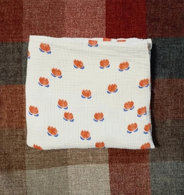 Manta de algodón orgánico Bobo Choses muselina bebé niña floral nueva sin etiquetas Foto 1 de 3