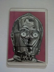 2018 Topps Star Wars The Last Jedi C-3PO 1/1 Sketch By Laura Martin - Picture 1 of 2