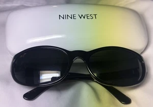 Gafas de sol ciclónicas Maui Jim MJ136-02 negras ovaladas borde completo Japón VNT 1990 con estuche - Imagen 1 de 18
