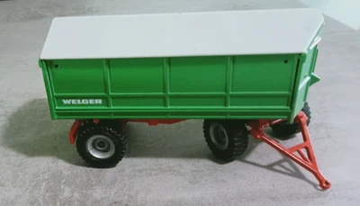 SIKU 1:32 - 2872 - RIMORCHIO, TRAILER WELGER CON COPERTURA - Immagine 1 di 4