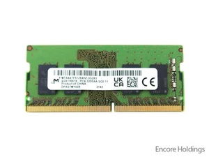 Micron 4 GB Laptop Memory Module - 1Rx16 - DDR4 - 3200 MHz MTA4ATF51264HZ-3G2R1 - Bild 1 von 1