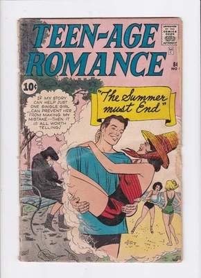 TEEN-AGE ROMANCE #84 [1961 GD] "THE SUMMER MUST END" - Image 1 of 2