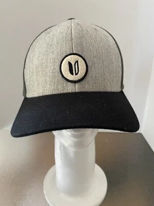 Gorra de golf Linksoul Flex-Fit sombrero parche con logotipo OSFA para hombre gris verde negro - Imagen 1 de 6