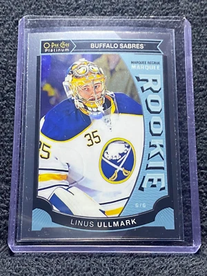 2015-16 O-Pee-Chee Platinum - Marquee Rookie - #M13 Linus Ullmark - Image 1 of 2
