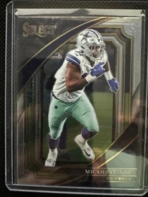 2022 Panini Select Micah Parsons #302 Suite Level Dallas Cowboys - Image 1 of 3
