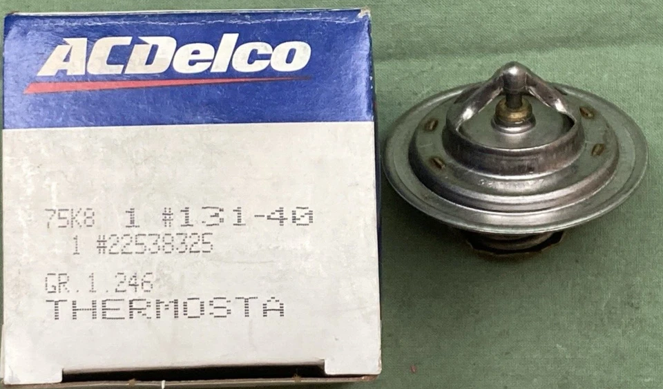 NUEVO TERMOSTATO ORIGINAL ACDELCO 131-40 GM 22538325 Foto 1 de 4