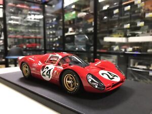 1/18  Top Marques Ferrari 330 P4 Daytona #24 Winner 1967 LE 200pcs