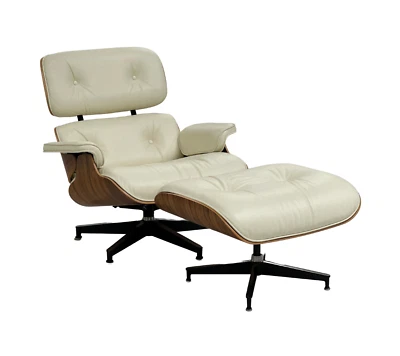 Vintage Herman Miller Eames Lounge Chair and Ottoman - Image 1 of 4