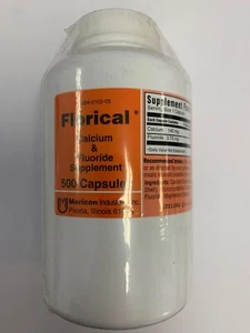Cápsulas de suplemento de calcio y fluoruro Florical - 500 Ea - Imagen 1 de 2