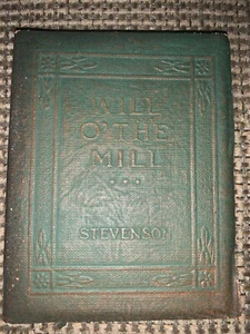 Antique Little Leather Library WILL O' THE MILL by Robert Louis Stevenson Book - Imagen 1 de 3