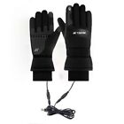 Warm Cycling Gloves Non-Slip Usb Heated Gloves  Men Women