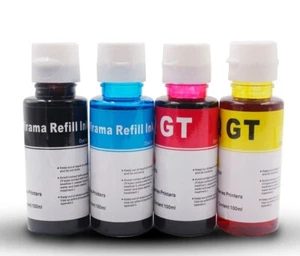 HP DeskJet GT Series Compatible 4pk Ink Black Cyan Yellow Magenta - Picture 1 of 1