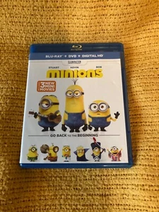 Minions (BluRay + DVD + Digital, Widescreen, 2014, Illumination, Universal) - Picture 1 of 4