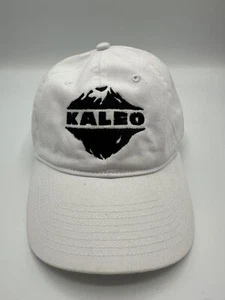 Kaleo Logo White Adult Adjustable Baseball Hat Cap One Size - Picture 1 of 6