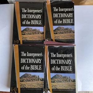 The Interpreter's Dictionary of the Bible: An Illustrated Encyclopedia (4 Volum - Imagen 1 de 9