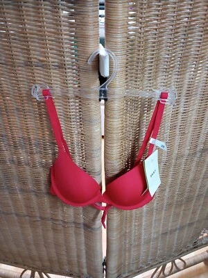 Sujetador DKNY DK4013 P16 para mujer talla 32B personalizado con aros acolchado precio de venta sugerido por el fabricante 42 USD nuevo con etiquetas Foto 1 de 4