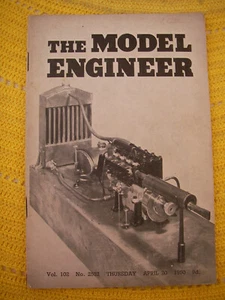 Vintage Model Engineer Magazine 20th April 1950 Trains Boats Cars etc. - Picture 1 of 11