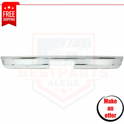 Step Bumper for 78-95 Chevrolet G20 78-96 P30 Chrome Steel Foto 1 de 4