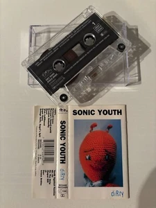 SONIC YOUTH - DIRTY (RARE UK CASSETTE TAPE) - Picture 1 of 6