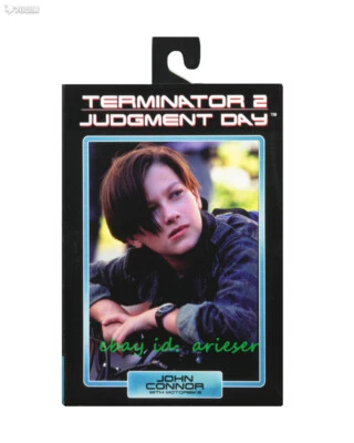 NECA 7 Inch Series The Terminator John Connor（Motorcycle）Action Figure In Stock - Image 1 of 4