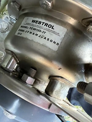 WEBTROL FC40100-3T SS FLANGED CONNECTION 中央泵 10HP 208/230/460VAC — 第 1/2 张图片