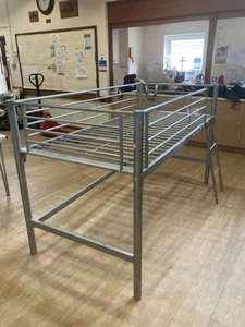 MID SLEEPER BED METAL (FREE MATTRESS AVAILABLE) - Picture 1 of 6