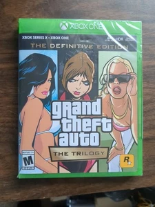 Sealed Grand Theft Auto: The Trilogy Definitive Ed.  Xbox Series X & 1 New GTA  - Picture 1 of 10