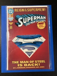 DC Comics Reign of the Supermen Superman The Man of Steel #22 1993 Comic Book - Picture 1 of 6