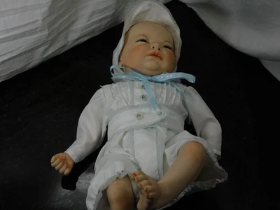Muñeca bebé niño bebé recién nacido DR. RE 1991 cerámica vintage anatómicamente correcta Foto 1 de 4