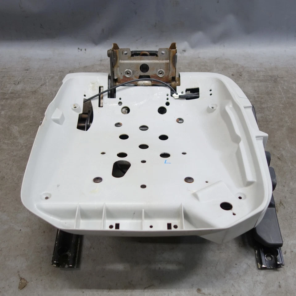 BMW E36 1994-1999 asiento básico delantero izquierdo base riel conjunto eléctrico gris OEM Foto 1 de 4