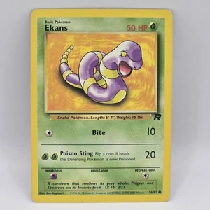 Ekans 56/82 Team Rocket - Edición Limitada Regular - Imagen 1 de 2