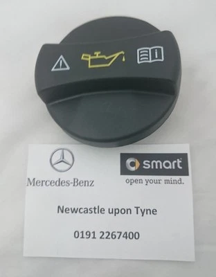 NEW Genuine Smart Fortwo (450) Roadster (452) Engine Oil Filler Cap A0000101285 - Image 1 of 4