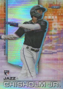 2021 Bowman's Best Baseball Refractor #26 Jazz Chisholm Jr. - Picture 1 of 2