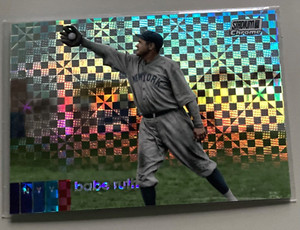 2020 Topps Stadium Club Chrome Babe Ruth X-Fractor-New York Yankees-NY