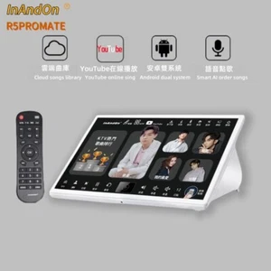 Reino Unido InAndon R5PROMATE 15.6'' Reproductor de Karaoke, 1TB HDD 3IN1 YouTube, Control Remoto - Imagen 1 de 17