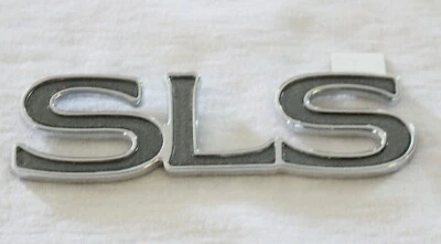 1994-1997 CADILLAC SEVILLE "SLS" EMBLEM SCRIPT 3544700 RETAPED - Image 1 of 2
