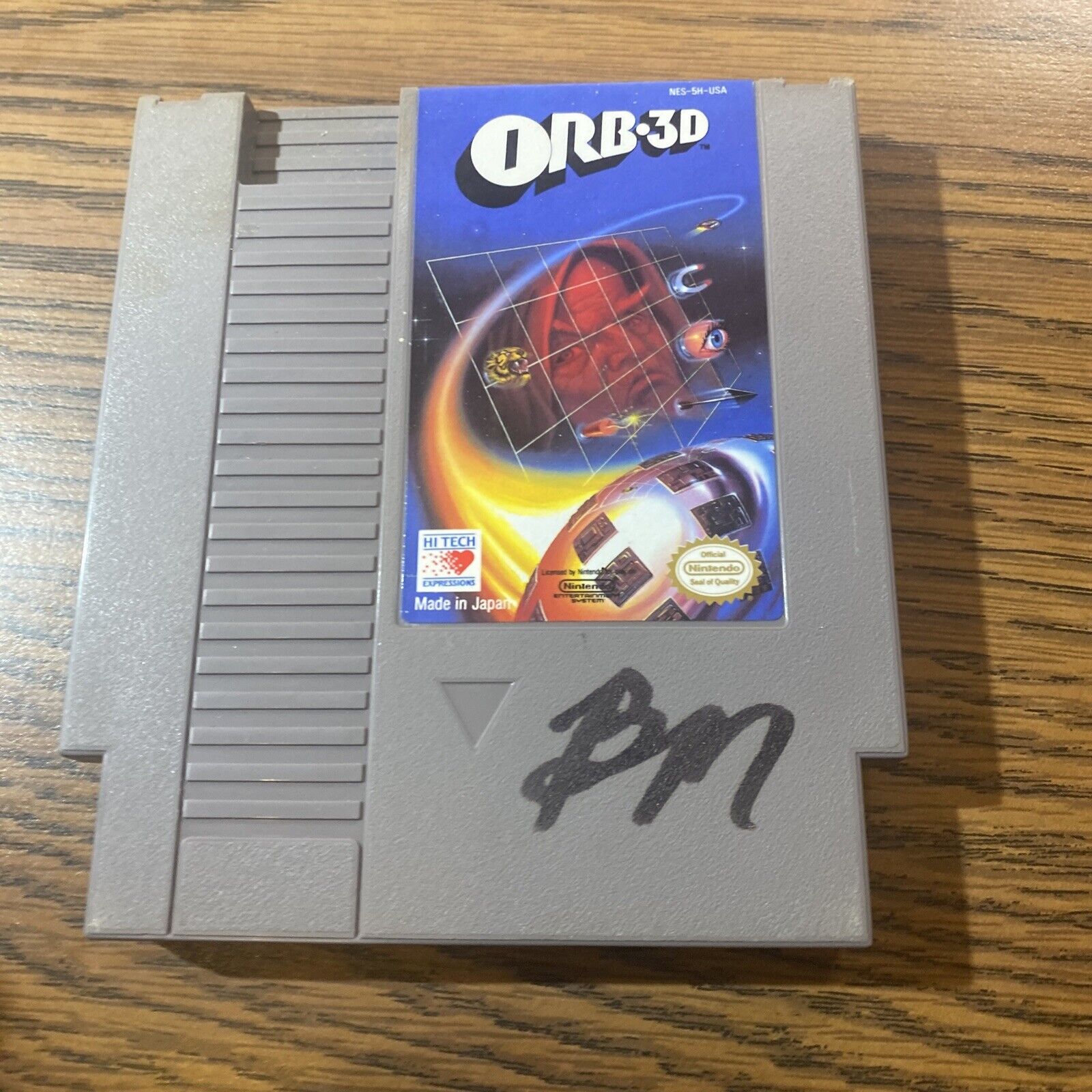 ORB 3D - Authentic Nintendo NES Game - Tested & Working - S