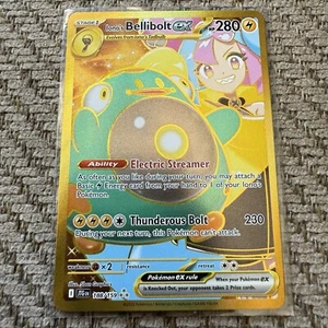 Ionos Bellibolt Ex 188/159 SV09 Journey Together Gold Secret Rare - Picture 1 of 5