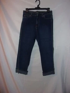 KIKIT By MAURICE SASSON Women's Blue Denim Cropped Jeans SIZE 4 - Picture 1 of 5