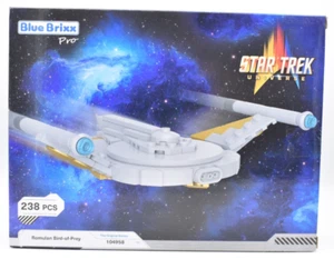 Blue Brixx Pro - Star Trek Romulan Bird of Prey 104958. 238 pcs - NEW. BlueBrixx - Picture 1 of 3