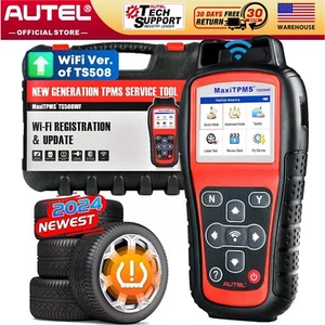 2024 Autel MaxiTPMS TS508WF TPMS Sensor Pr0gramming Tool TS508 Wi-Fi Version - Picture 1 of 15