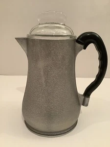 VINTAGE GUARDIAN SERVICE COFFEE POT WITH GLASS LID - Picture 1 of 8