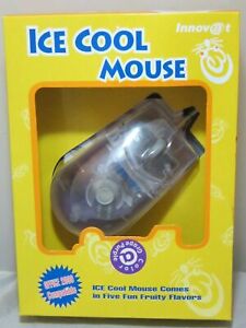 Vintage Mouse Ice Cool Innovat Innov@t Dual Scroll Single Wheel Office 2000 NOS