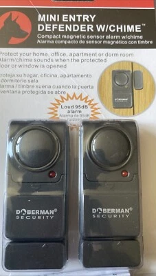 Doberman Security Mini Entry Defender W/Chime Model SE-0129 Factory Sealed - Image 1 of 2