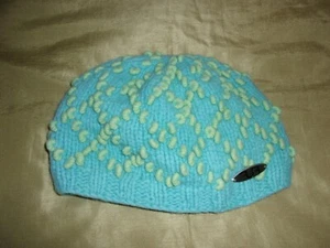 Berretto in maglia di lana foderato blu Turtle Fur Co. - Foto 1 di 5
