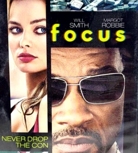 Focus (DVD 2014 Widescreen) Will Smith, Margot Robbie (L29) - Picture 1 of 3